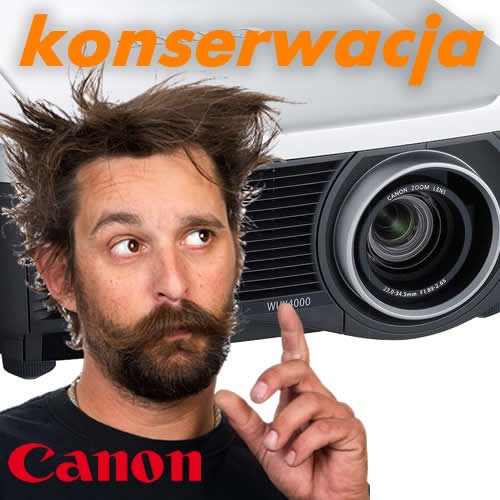 Konserwacja projektora Canon